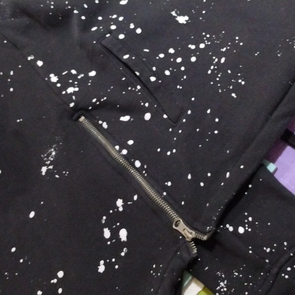 SQUARE ZERO AMAZING BLACK DETAILED SWEAT SHIRT SZ XL - Picture 14 of 15